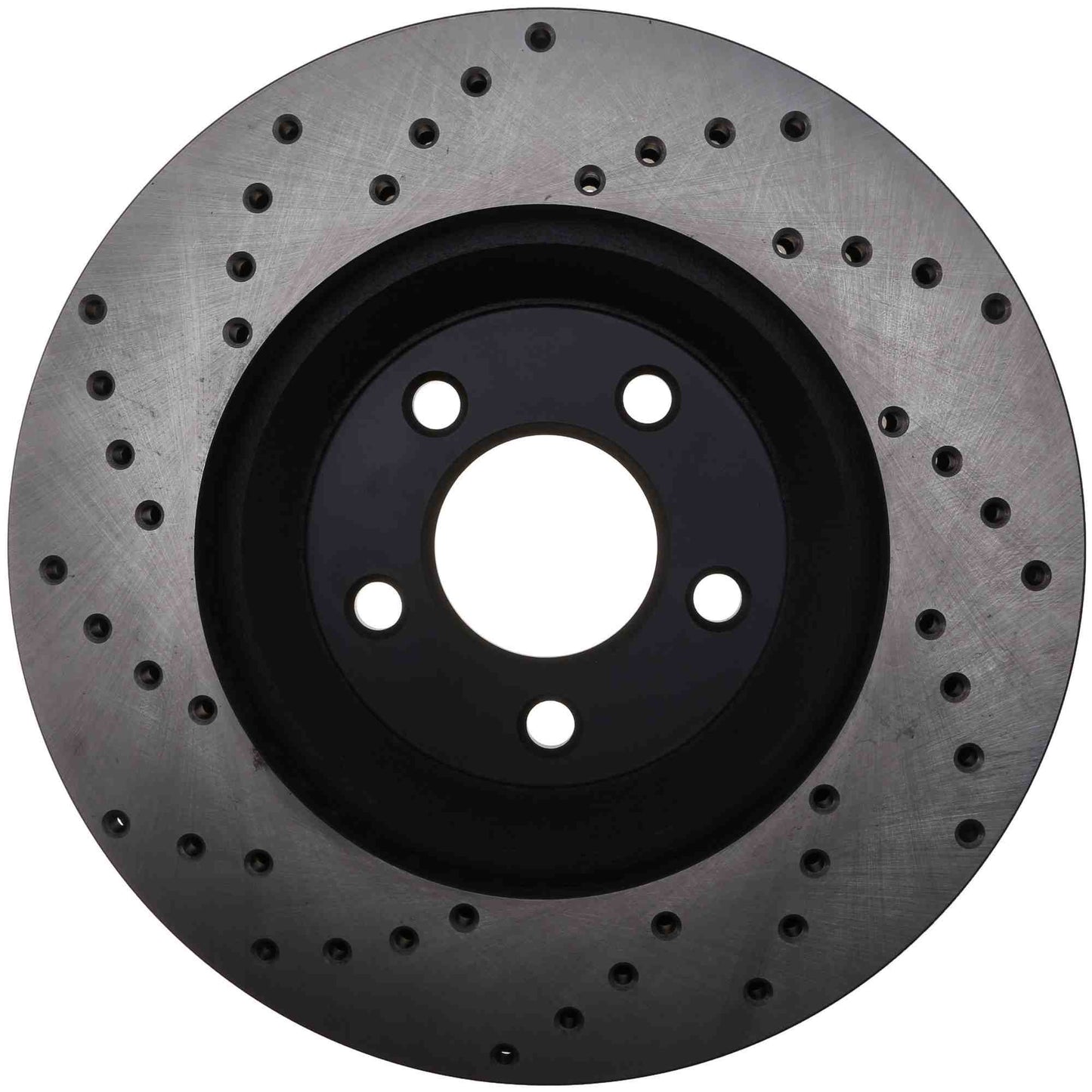 StopTech Sport Cryo Cross Drilled Brake Rotor; Front Left