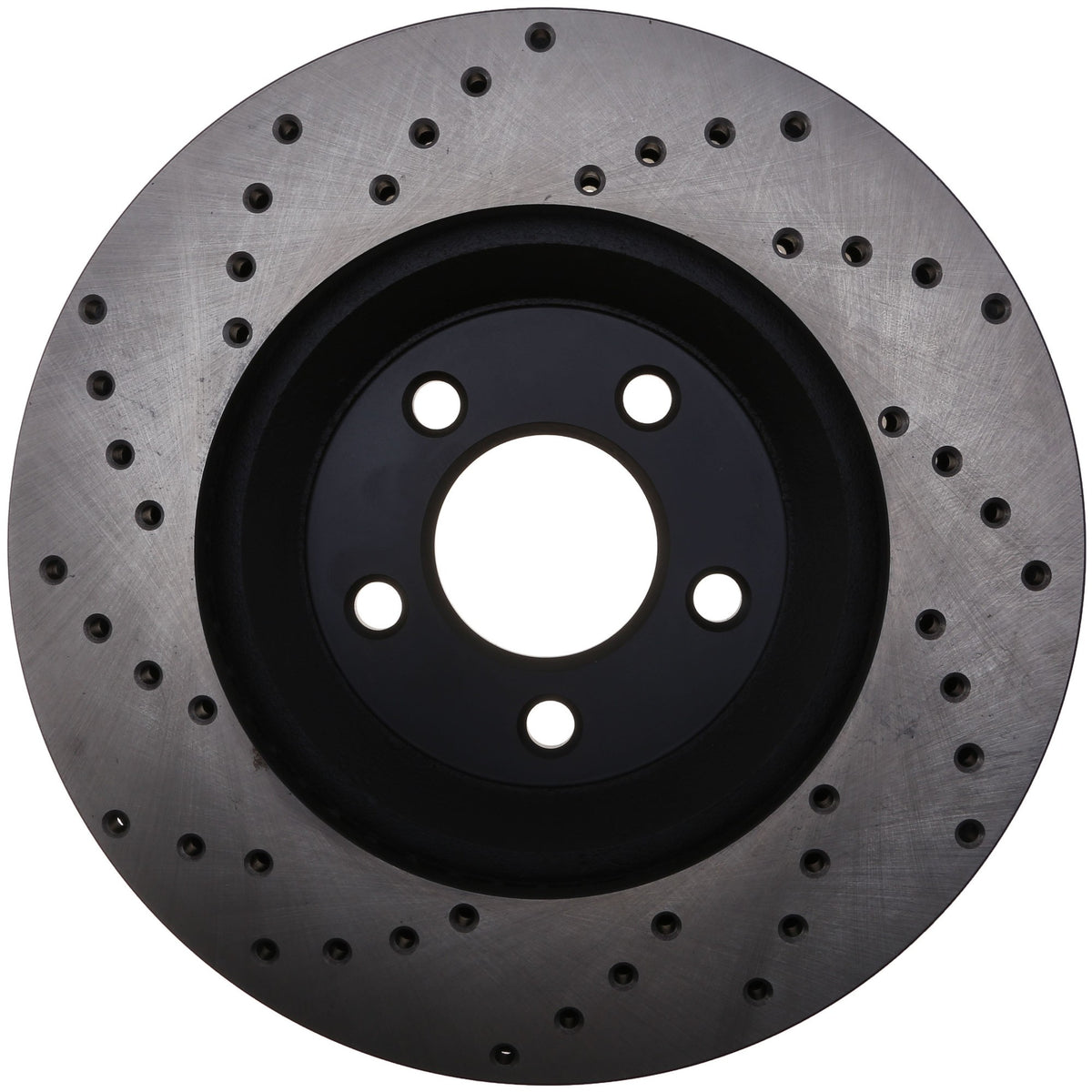 StopTech Sport Cryo Cross Drilled Brake Rotor; Front Left