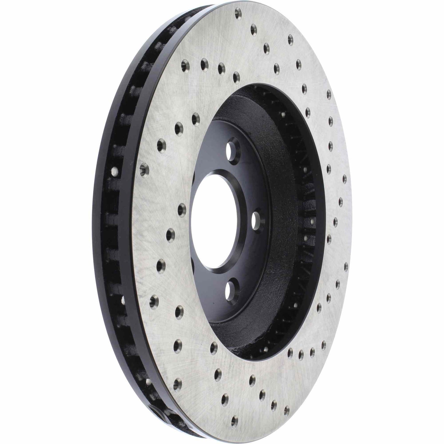 StopTech Sport Cryo Cross Drilled Brake Rotor; Front Right