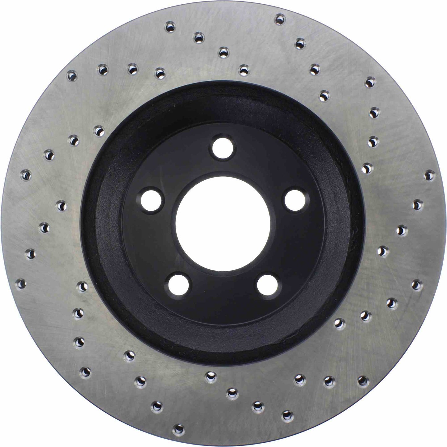 StopTech Sport Cross Drilled Brake Rotor; Front Right