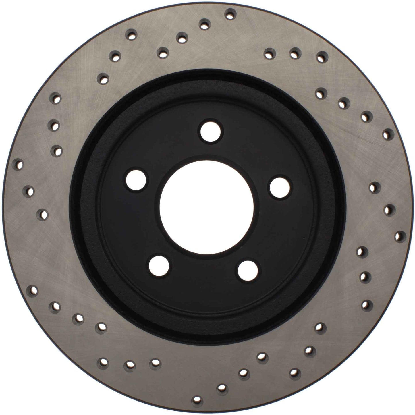 StopTech Sport Cryo Cross Drilled Brake Rotor; Rear Left