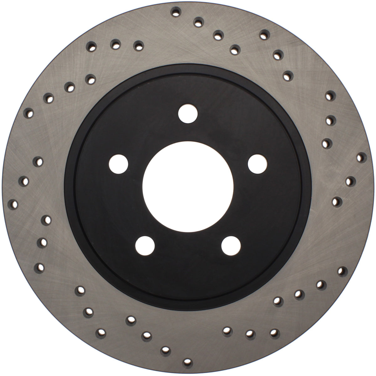 StopTech Sport Cryo Cross Drilled Brake Rotor; Rear Left