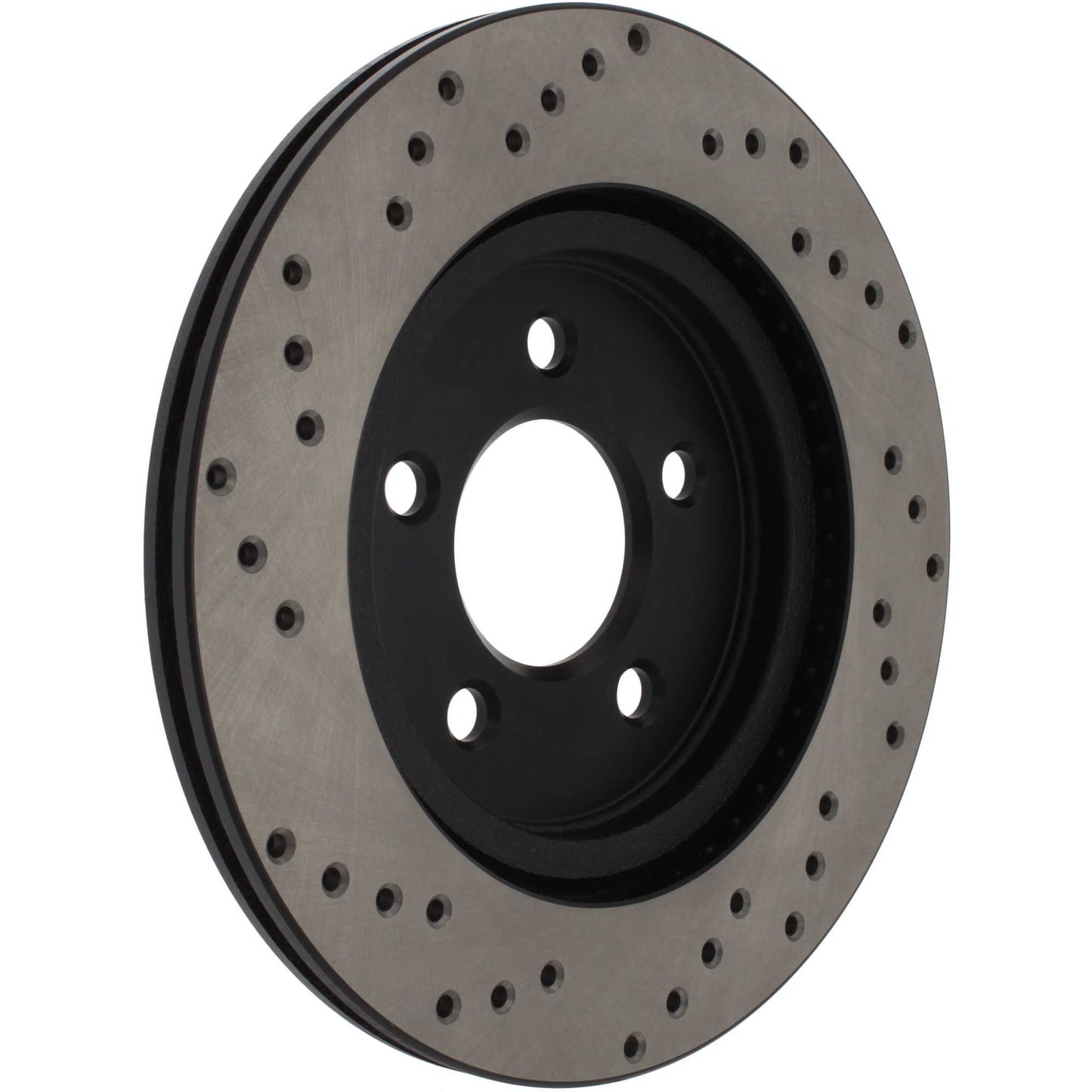 StopTech Sport Cryo Cross Drilled Brake Rotor; Rear Left