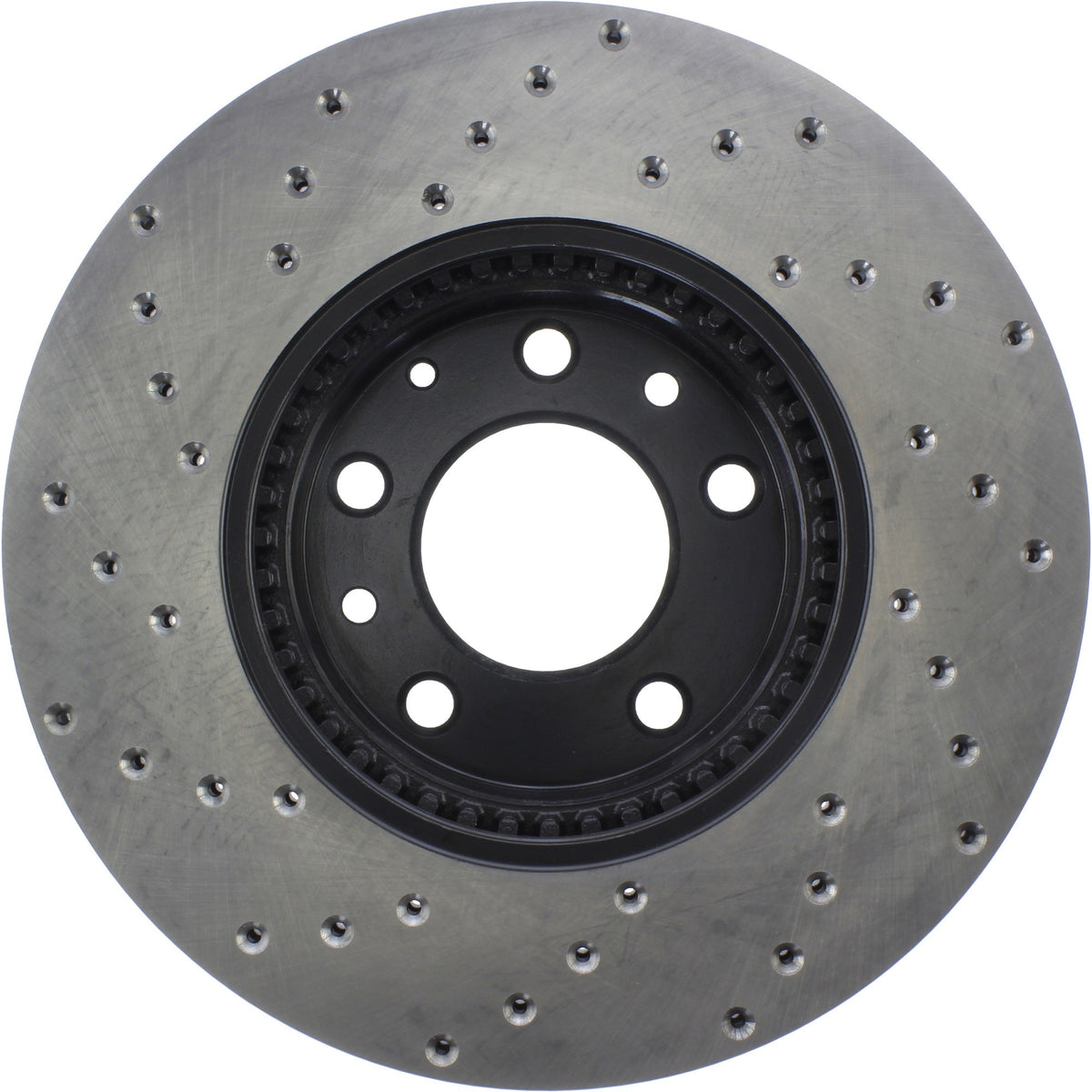 StopTech Sport Cryo Cross Drilled Brake Rotor; Front Left