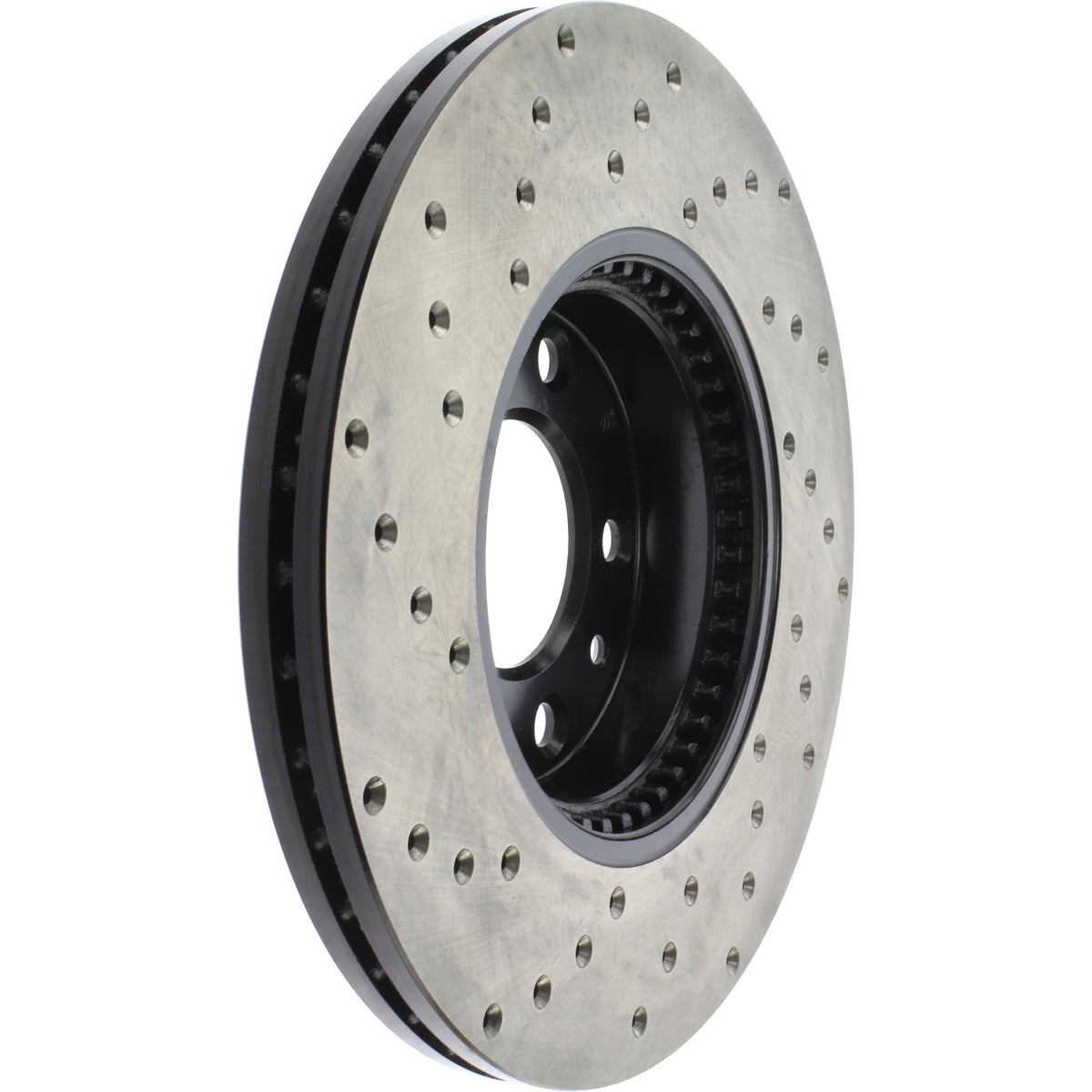 StopTech Sport Cryo Cross Drilled Brake Rotor; Front Left