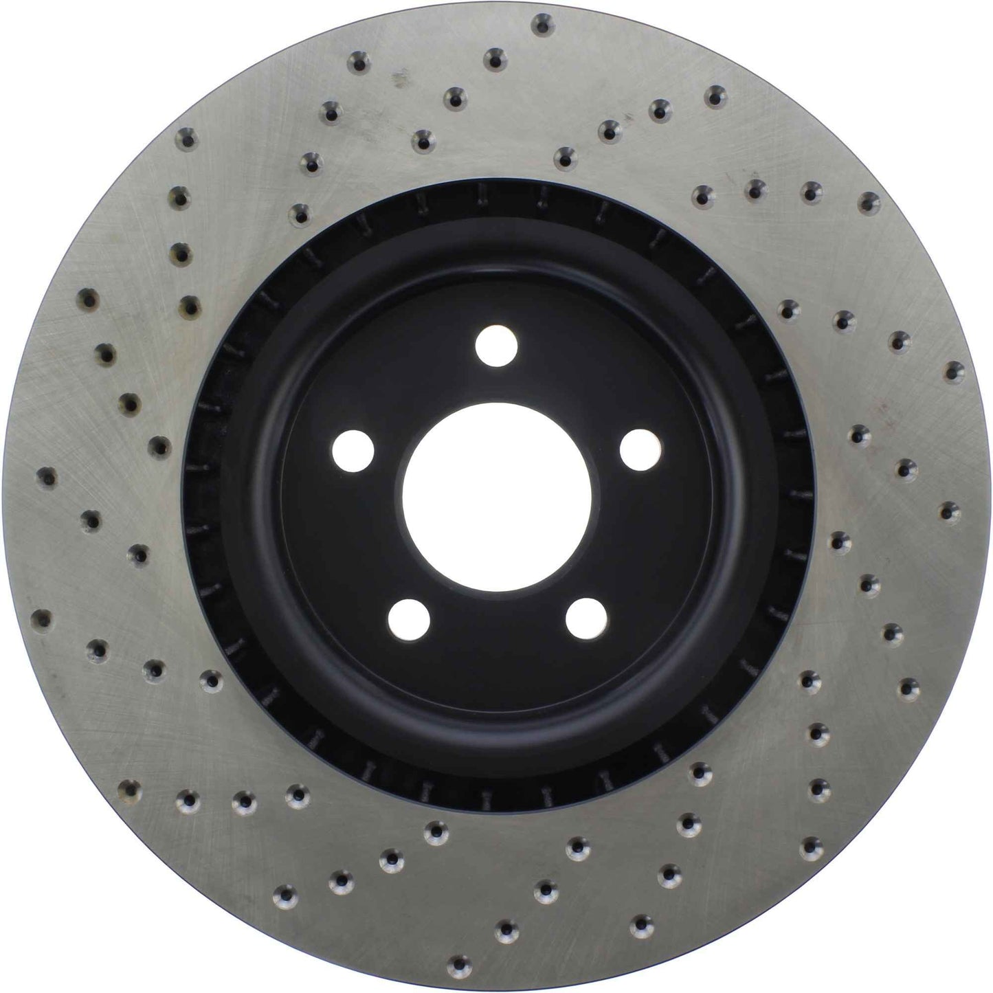 StopTech Sport Cryo Cross Drilled Brake Rotor; Front Left