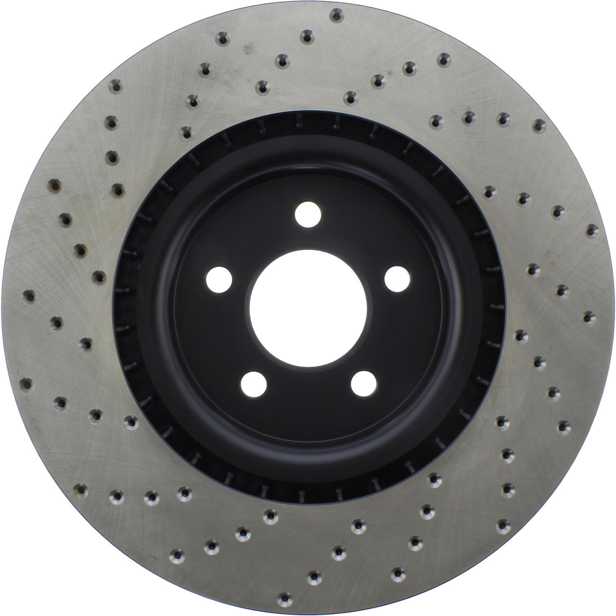 StopTech Sport Cryo Cross Drilled Brake Rotor; Front Left