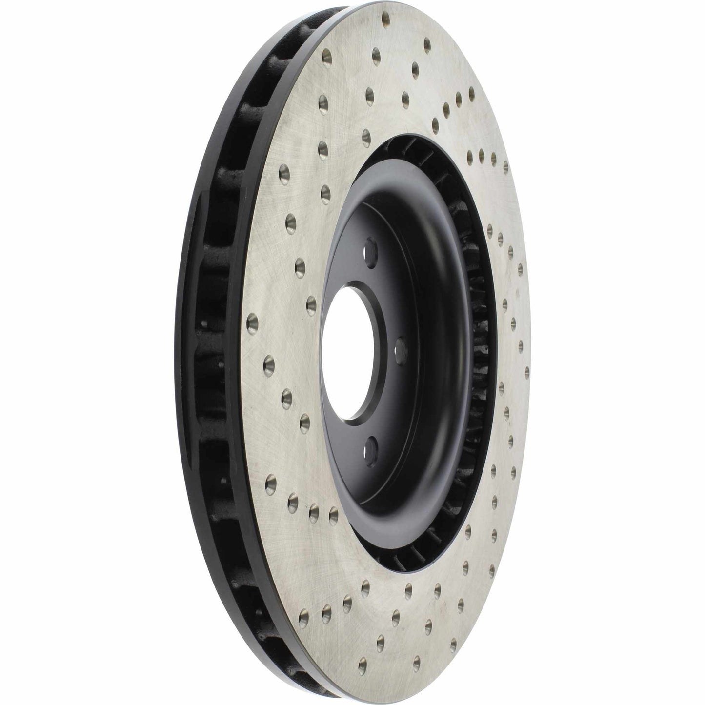 StopTech Sport Cryo Cross Drilled Brake Rotor; Front Left