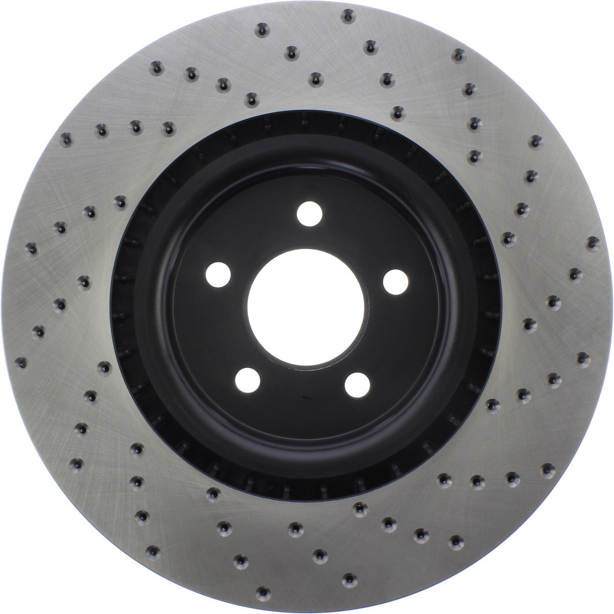 StopTech Sport Cryo Cross Drilled Brake Rotor; Front Right