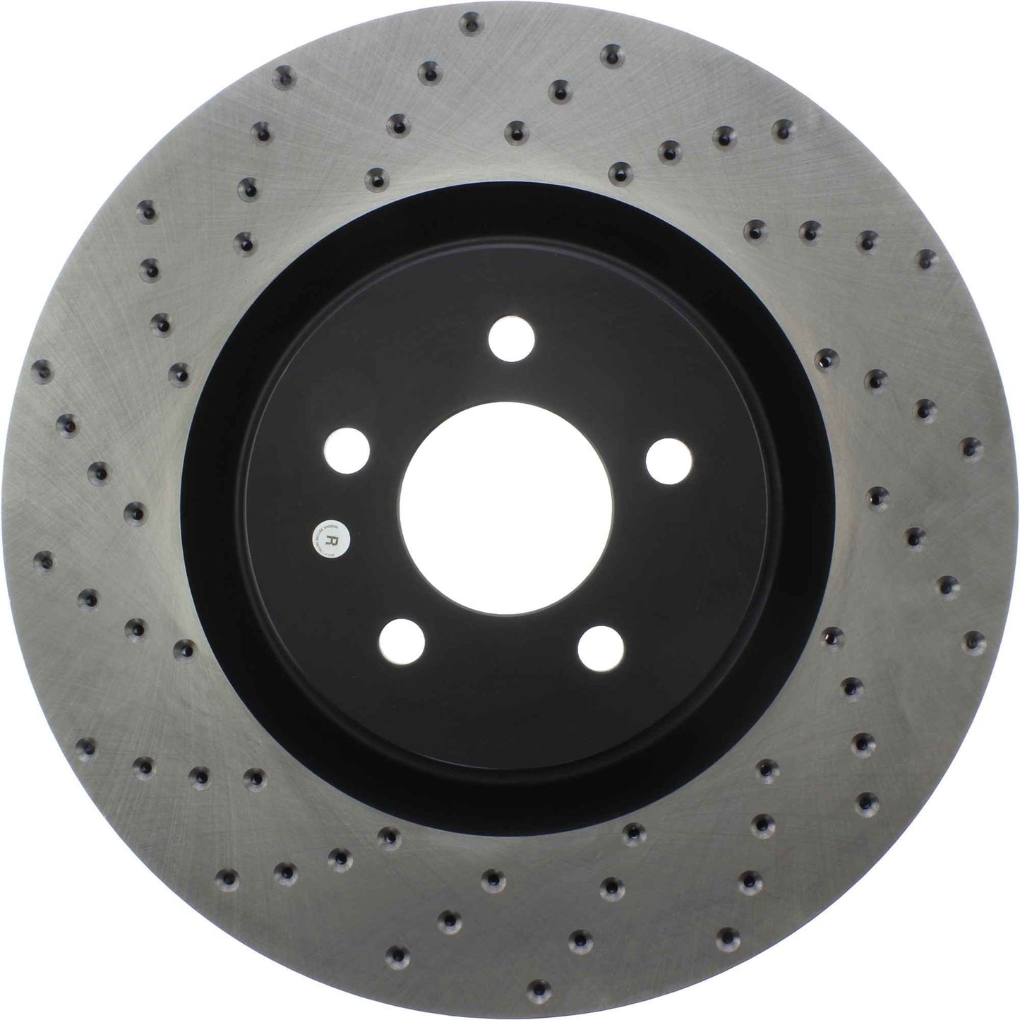StopTech Sport Cryo Cross Drilled Brake Rotor; Front Right