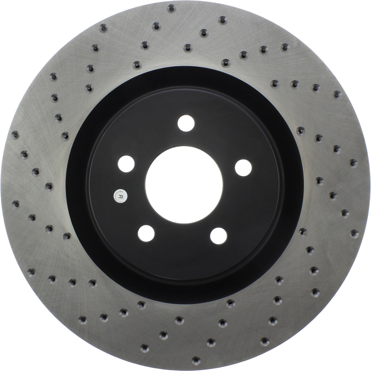 StopTech Sport Cryo Cross Drilled Brake Rotor; Front Right