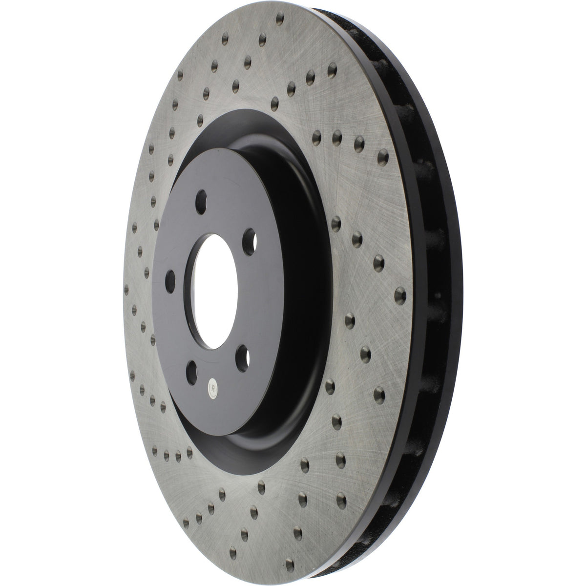 StopTech Sport Cryo Cross Drilled Brake Rotor; Front Right