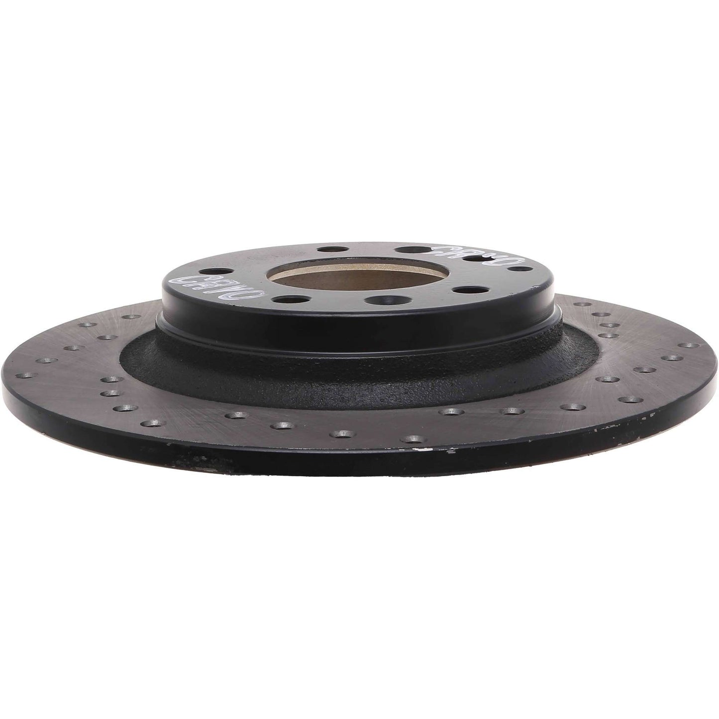StopTech Sport Cryo Cross Drilled Brake Rotor; Rear Left