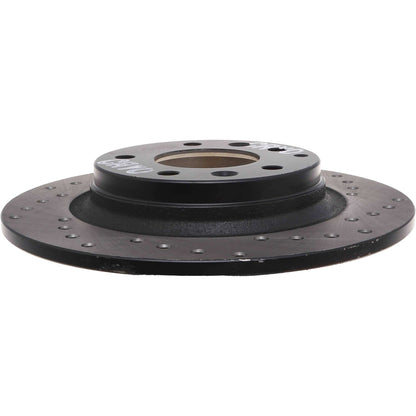 StopTech Sport Cryo Cross Drilled Brake Rotor; Rear Left