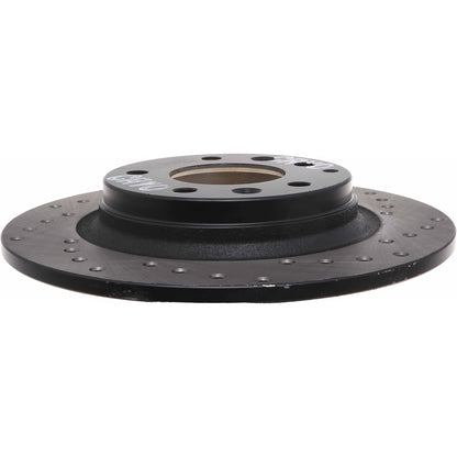 StopTech Sport Cryo Cross Drilled Brake Rotor; Rear Left