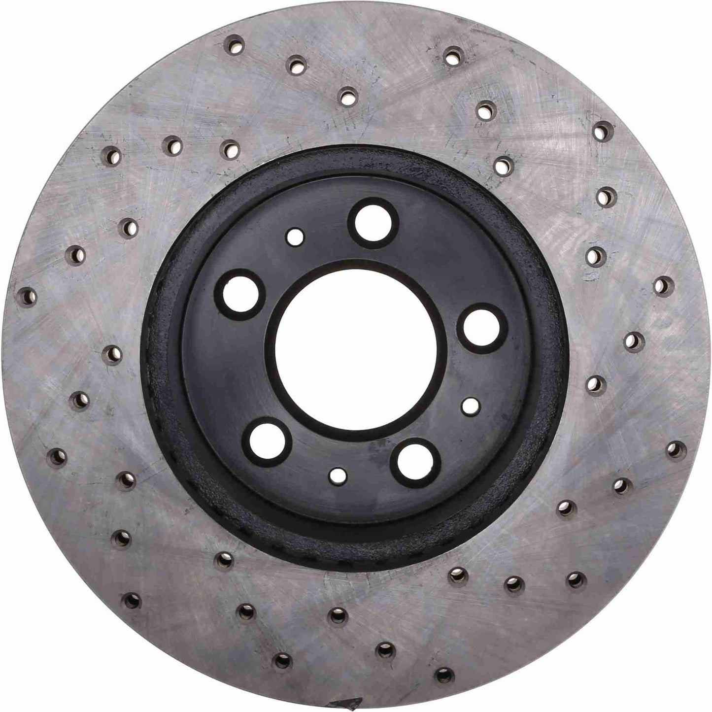 StopTech Sport Cryo Cross Drilled Brake Rotor; Rear Right