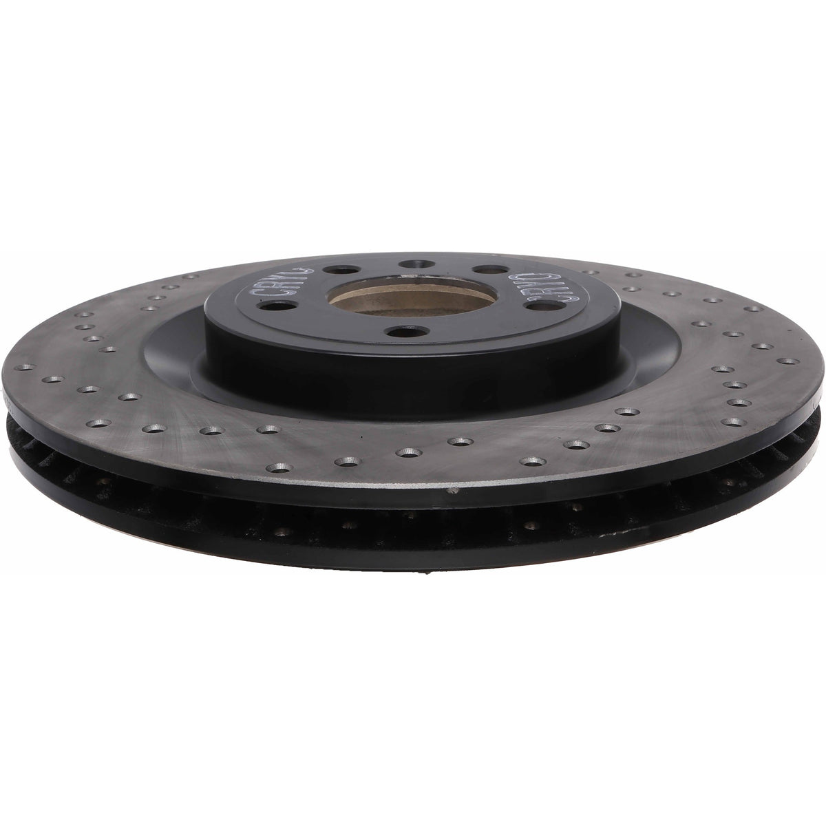 StopTech Sport Cryo Cross Drilled Brake Rotor; Front Right