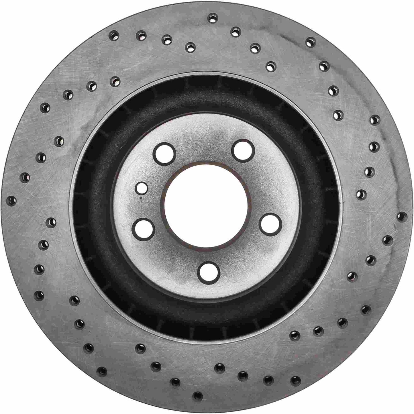 StopTech Sport Cryo Cross Drilled Brake Rotor; Front Right