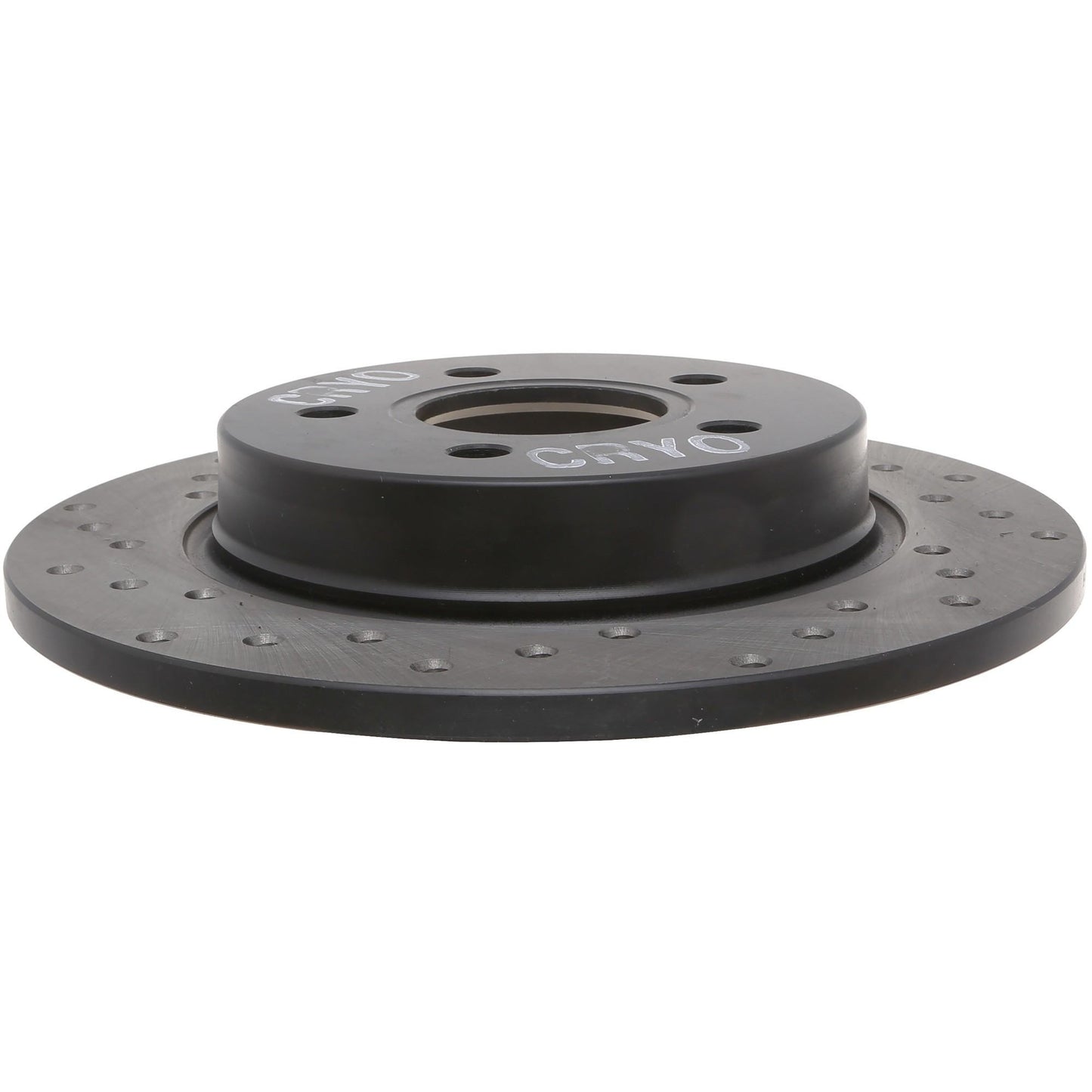 StopTech Sport Cryo Cross Drilled Brake Rotor; Rear Right