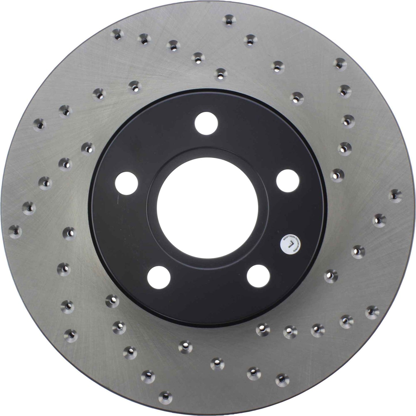 StopTech Sport Cryo Cross Drilled Brake Rotor; Front Left