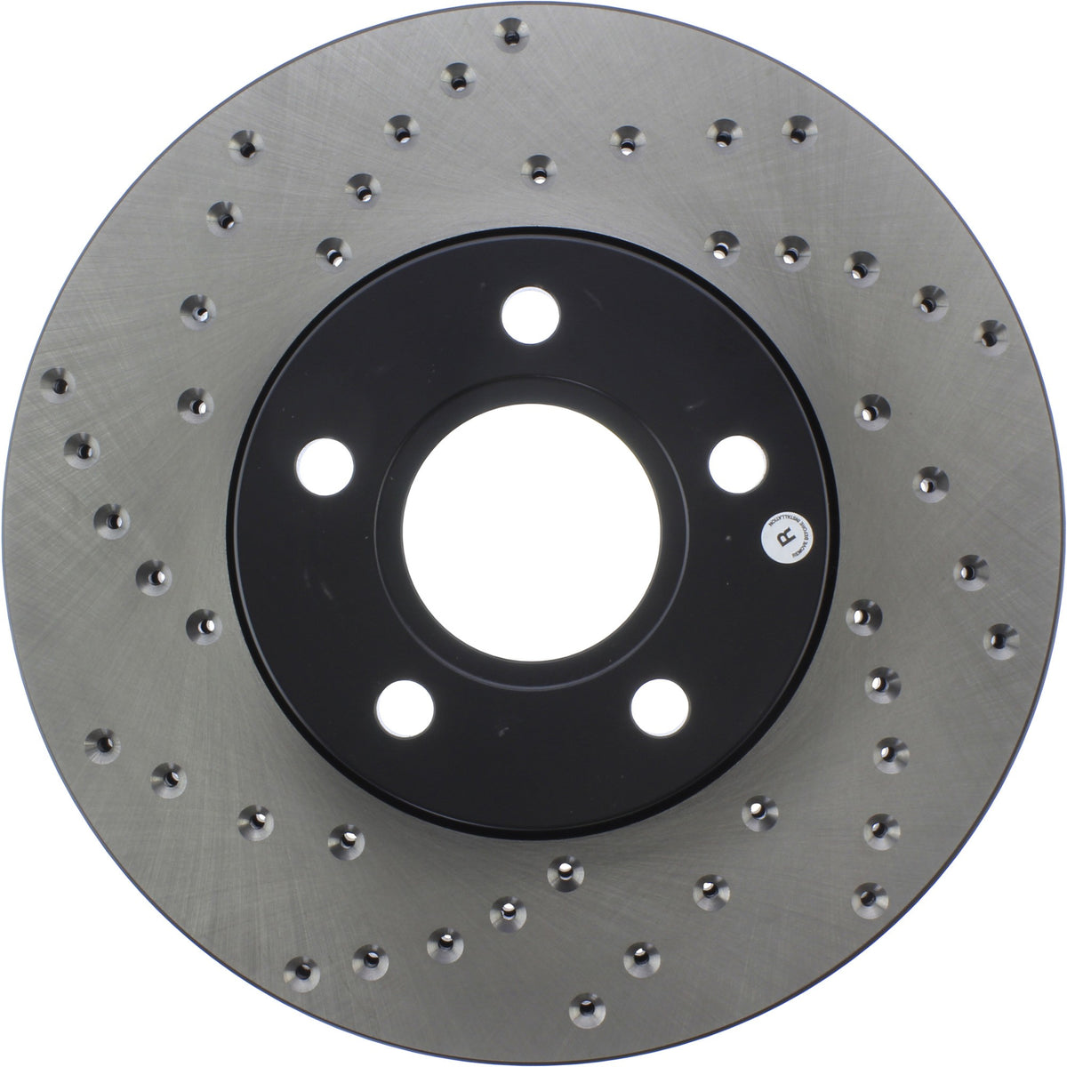 StopTech Sport Cryo Cross Drilled Brake Rotor; Front Right