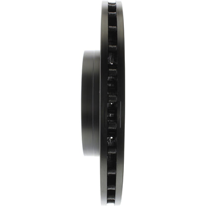 StopTech Sport Cross Drilled Brake Rotor; Front Left
