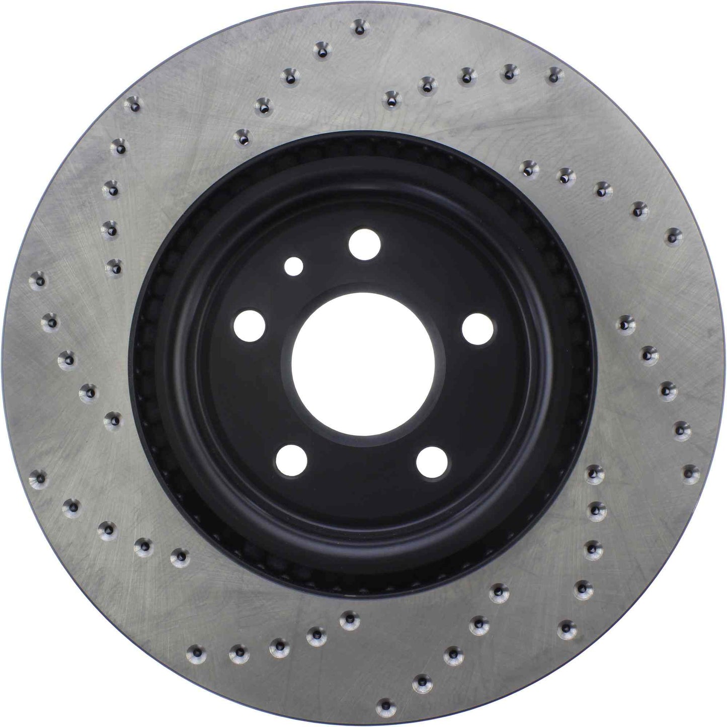 StopTech Sport Cryo Cross Drilled Brake Rotor; Front Left