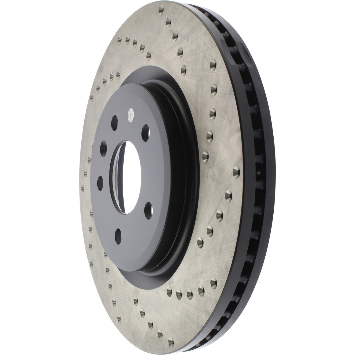 StopTech Sport Cryo Cross Drilled Brake Rotor; Front Left