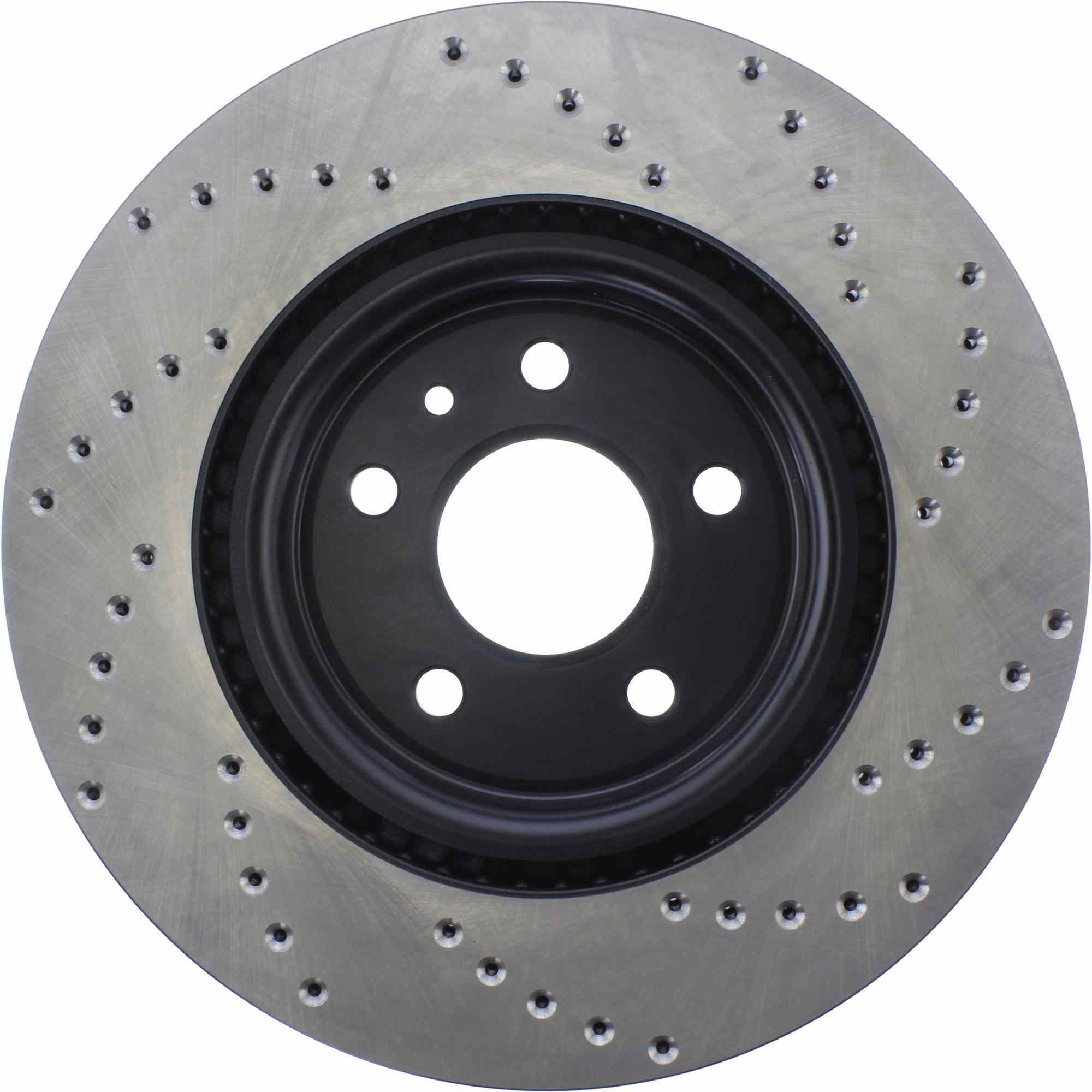 StopTech Sport Cryo Cross Drilled Brake Rotor; Front Right
