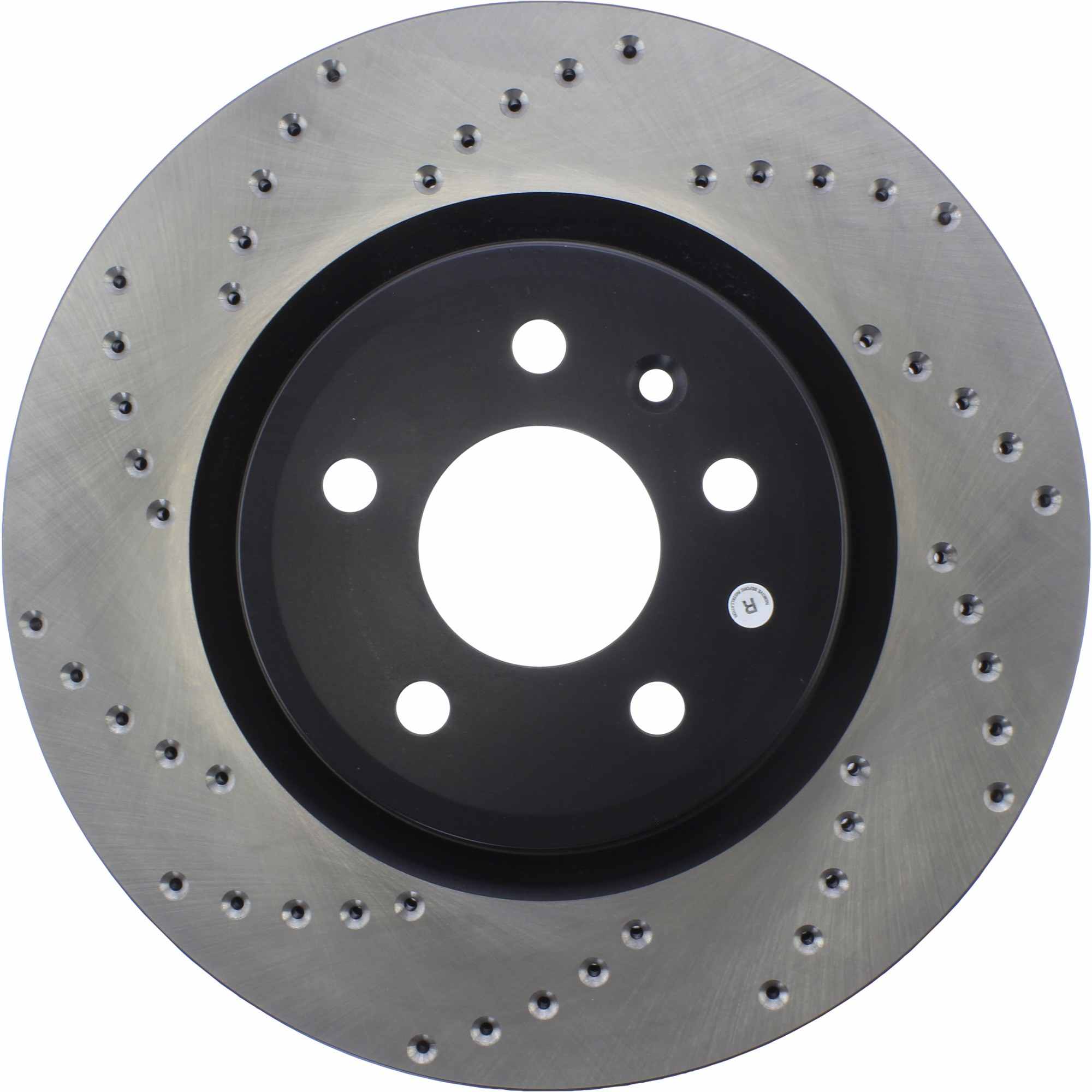 StopTech Sport Cryo Cross Drilled Brake Rotor; Front Right