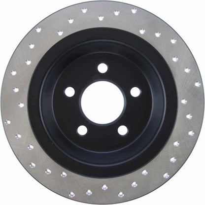 StopTech Sport Cryo Cross Drilled Brake Rotor, Left