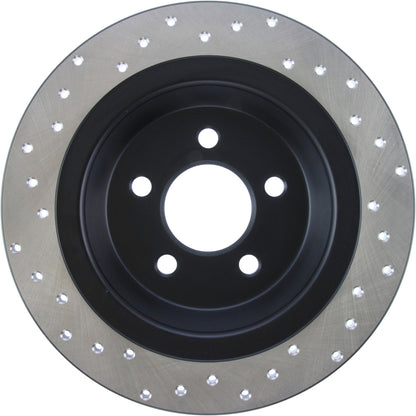 StopTech Sport Cryo Cross Drilled Brake Rotor, Left