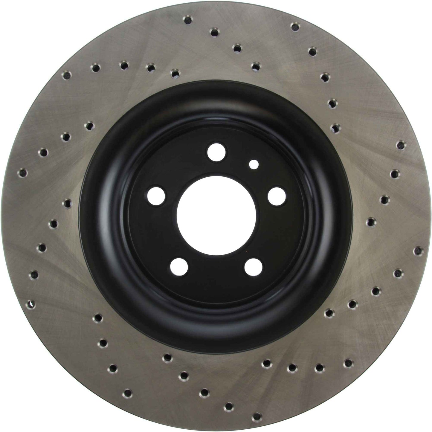 StopTech Sport Cross Drilled Brake Rotor; Front Right