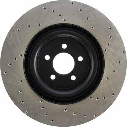 StopTech Sport Cross Drilled Brake Rotor Front Right 128.61116R