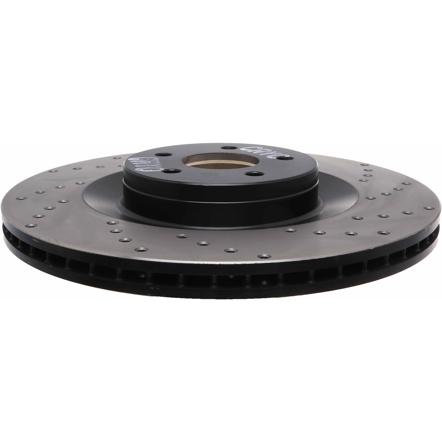 StopTech Sport Cryo Cross Drilled Brake Rotor; Front Left