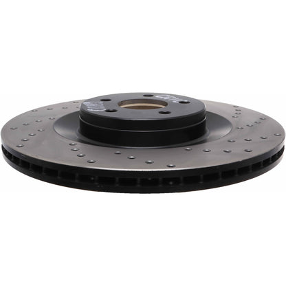 StopTech Sport Cryo Cross Drilled Brake Rotor; Front Left
