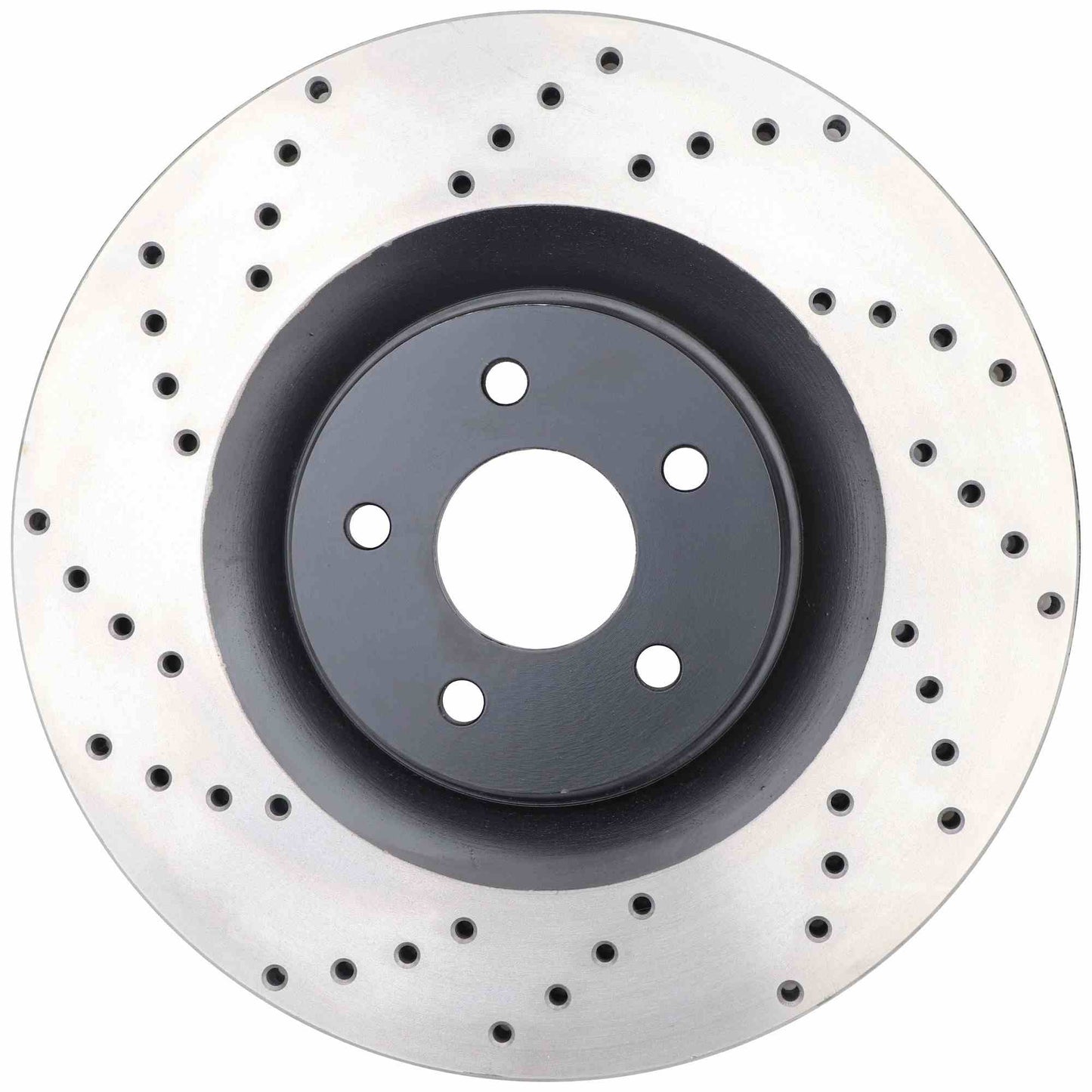 StopTech Sport Cryo Cross Drilled Brake Rotor; Front Right