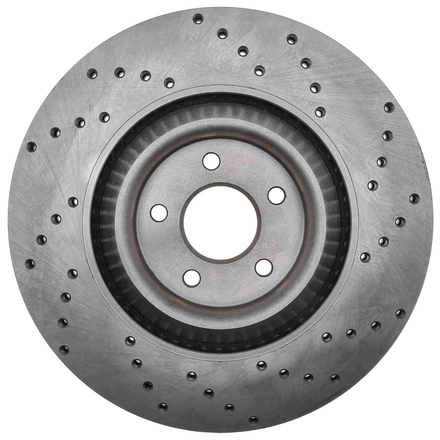 StopTech Sport Cross Drilled Brake Rotor; Front Right