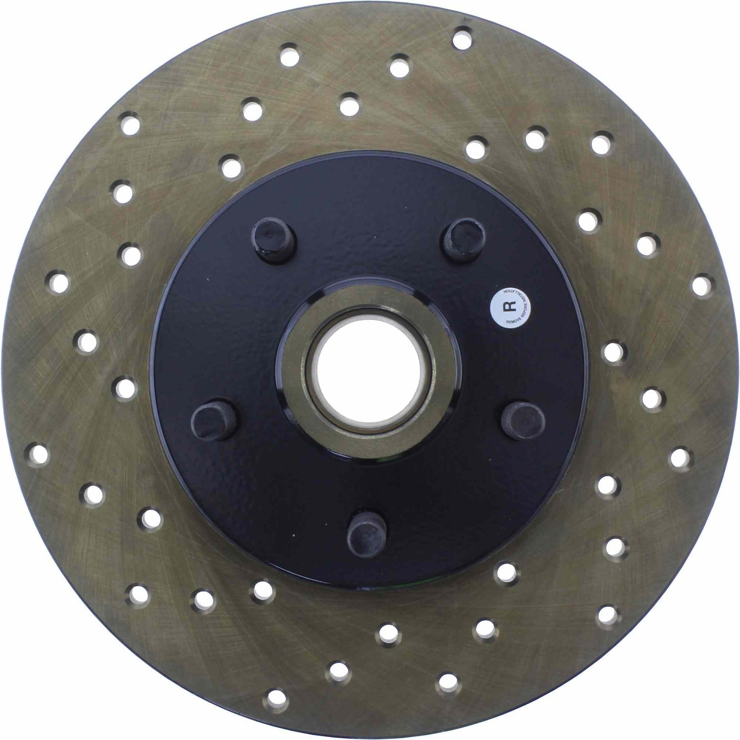 StopTech Drilled Sport Brake Rotor 128.62018R