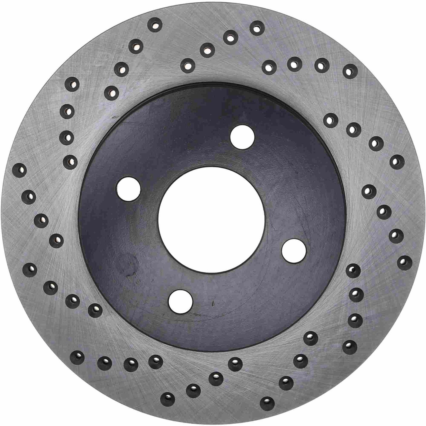 StopTech Sport Cross Drilled Brake Rotor; Front Right