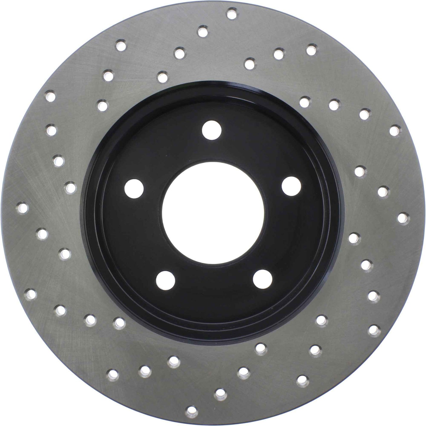 StopTech Sport Cryo Cross Drilled Brake Rotor; Rear Left