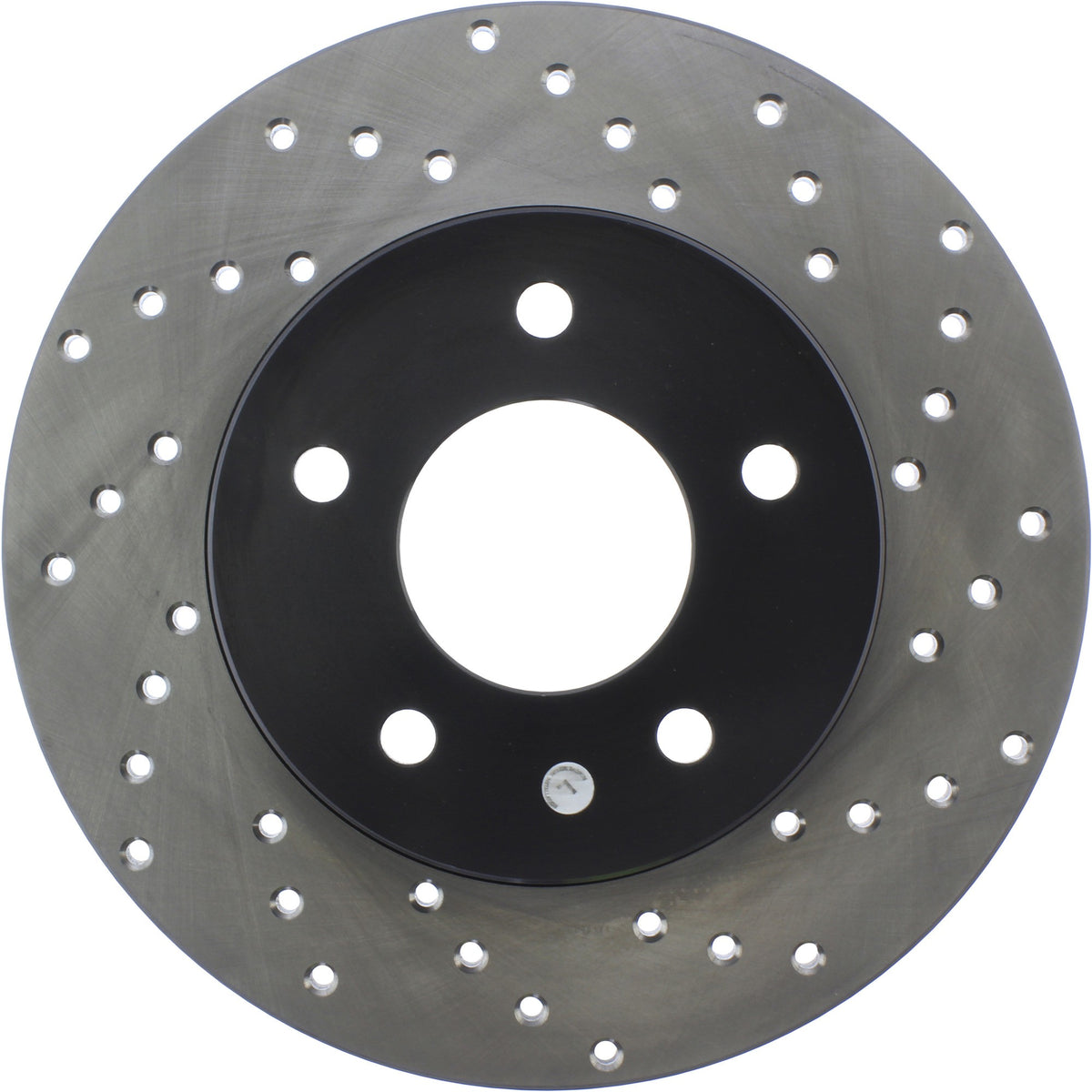 StopTech Sport Cryo Cross Drilled Brake Rotor; Rear Left