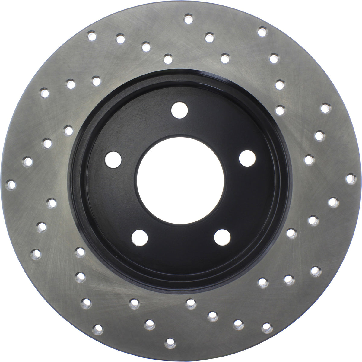 StopTech Sport Cryo Cross Drilled Brake Rotor; Rear Right