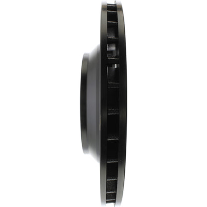 StopTech Sport Cross Drilled Brake Rotor; Front Left