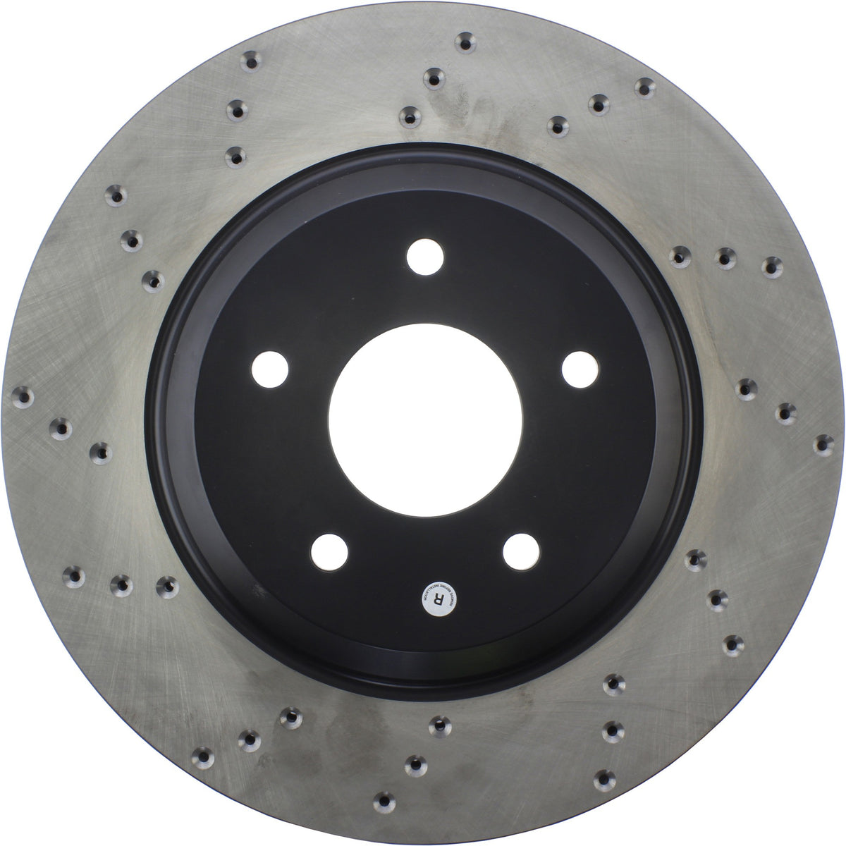 StopTech Sport Cryo Cross Drilled Brake Rotor; Front Right