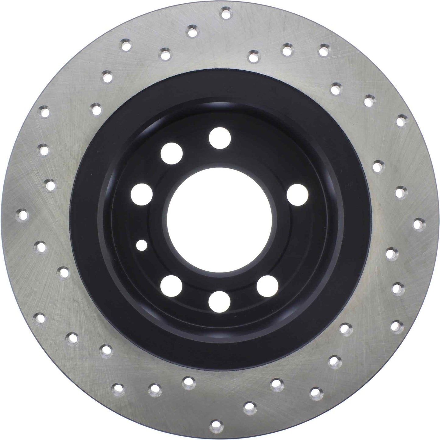 StopTech Sport Cryo Cross Drilled Brake Rotor; Rear Left