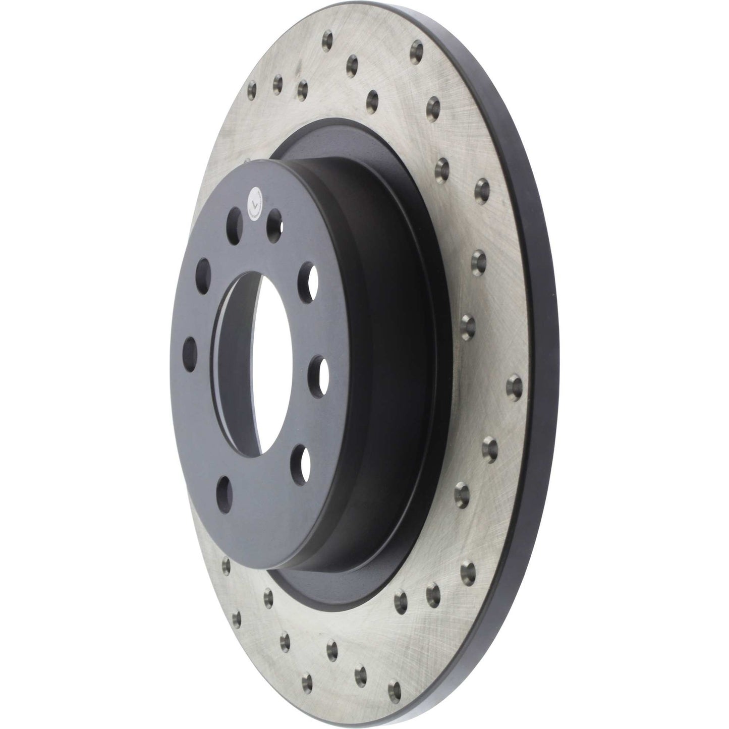 StopTech Sport Cryo Cross Drilled Brake Rotor; Rear Left