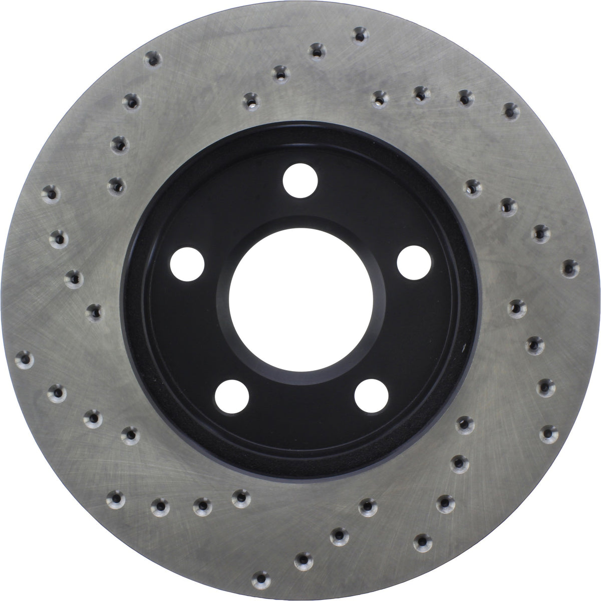 StopTech Sport Cryo Cross Drilled Brake Rotor; Front Left