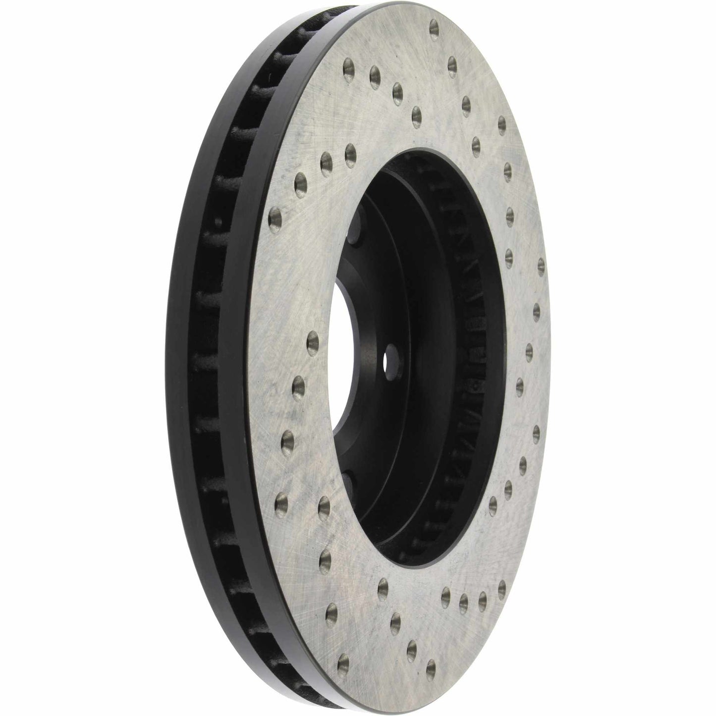 StopTech Sport Cryo Cross Drilled Brake Rotor; Front Right