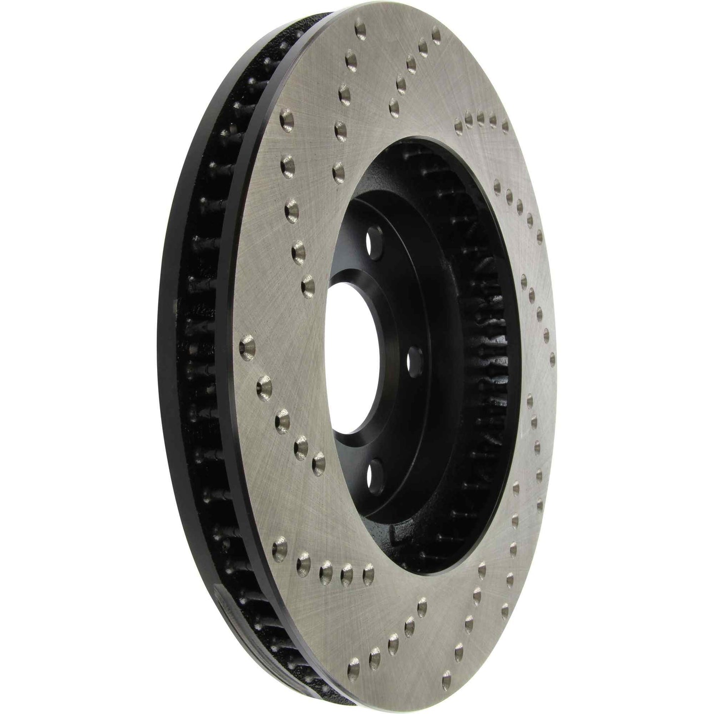 StopTech Sport Cryo Cross Drilled Brake Rotor; Front Left